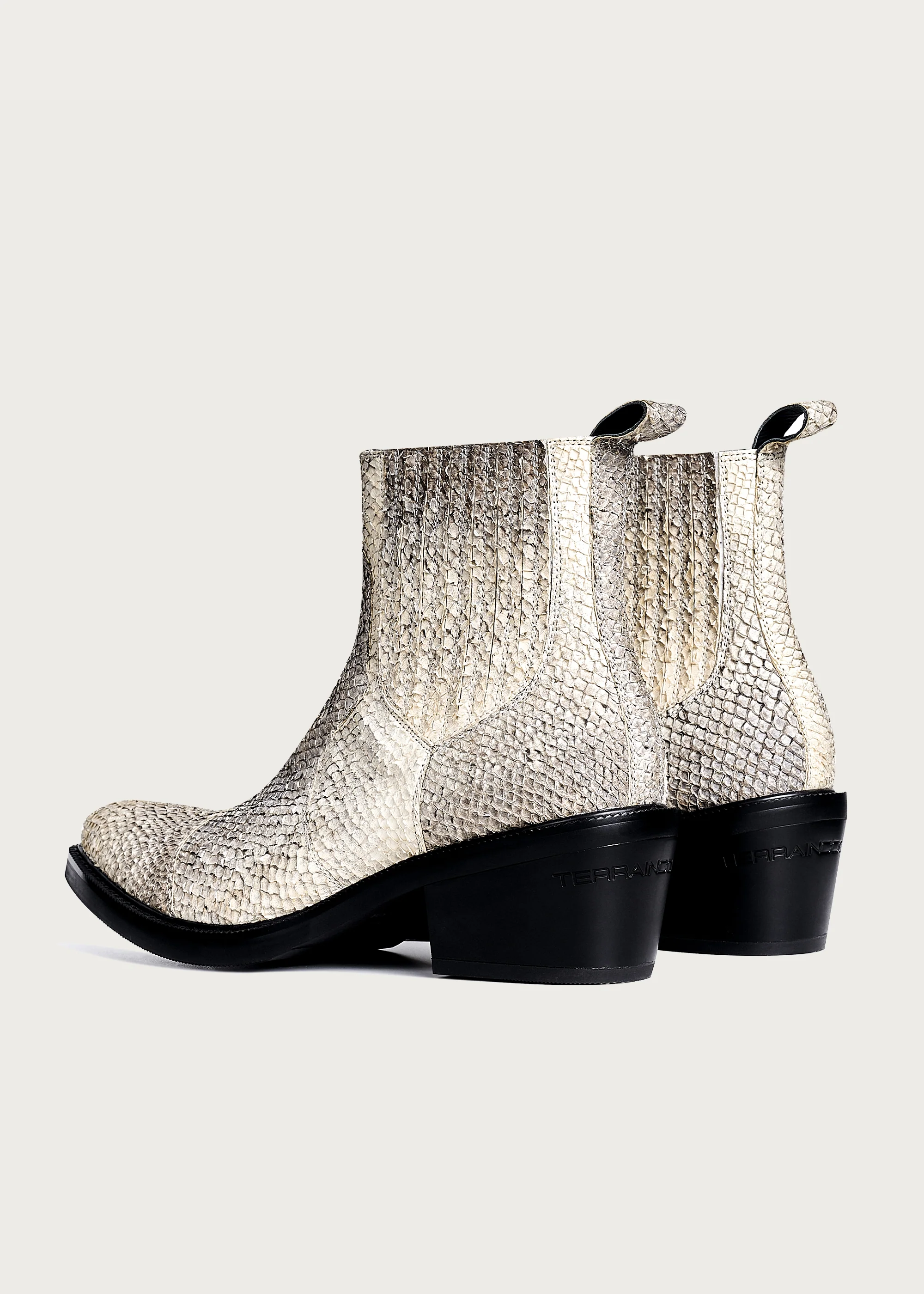 Chelsea boots Pointed-toe Fishskin snake-effect - Image 7