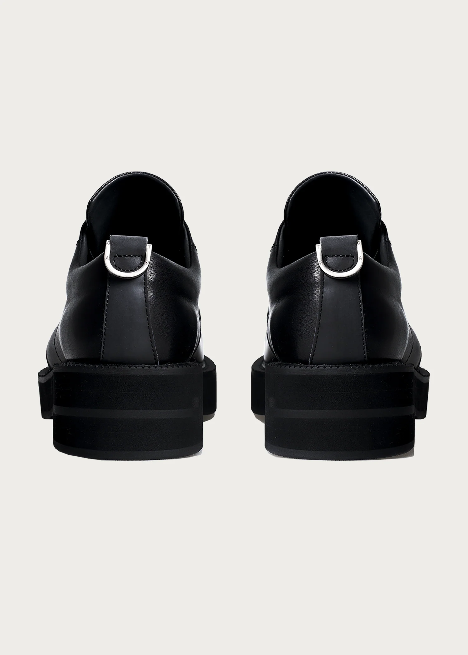 Derby shoes thick-soled Black - Image 7