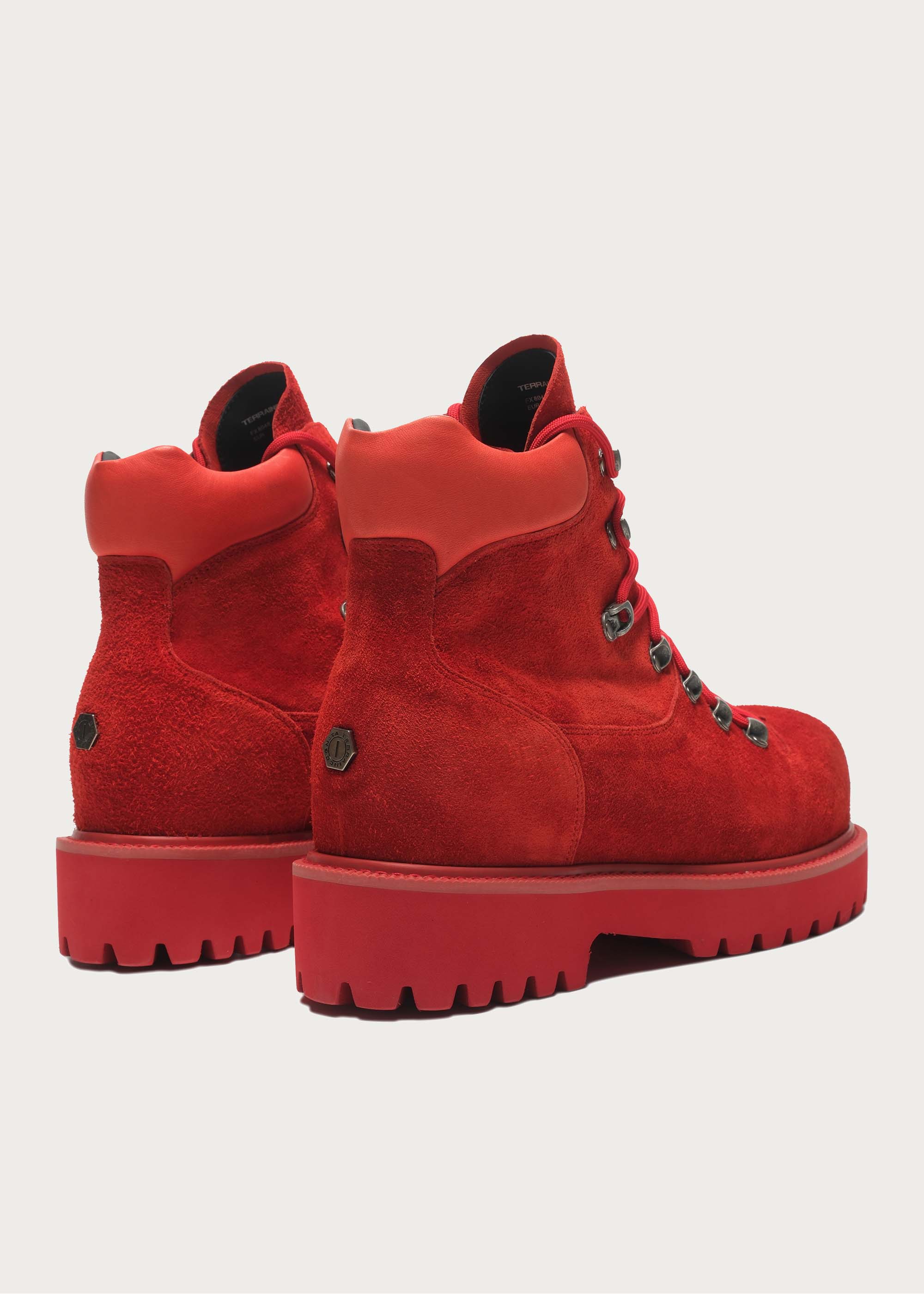 【Pre-sale: 10-45 days】Hiking Work Style Fashion boots Red - Image 6