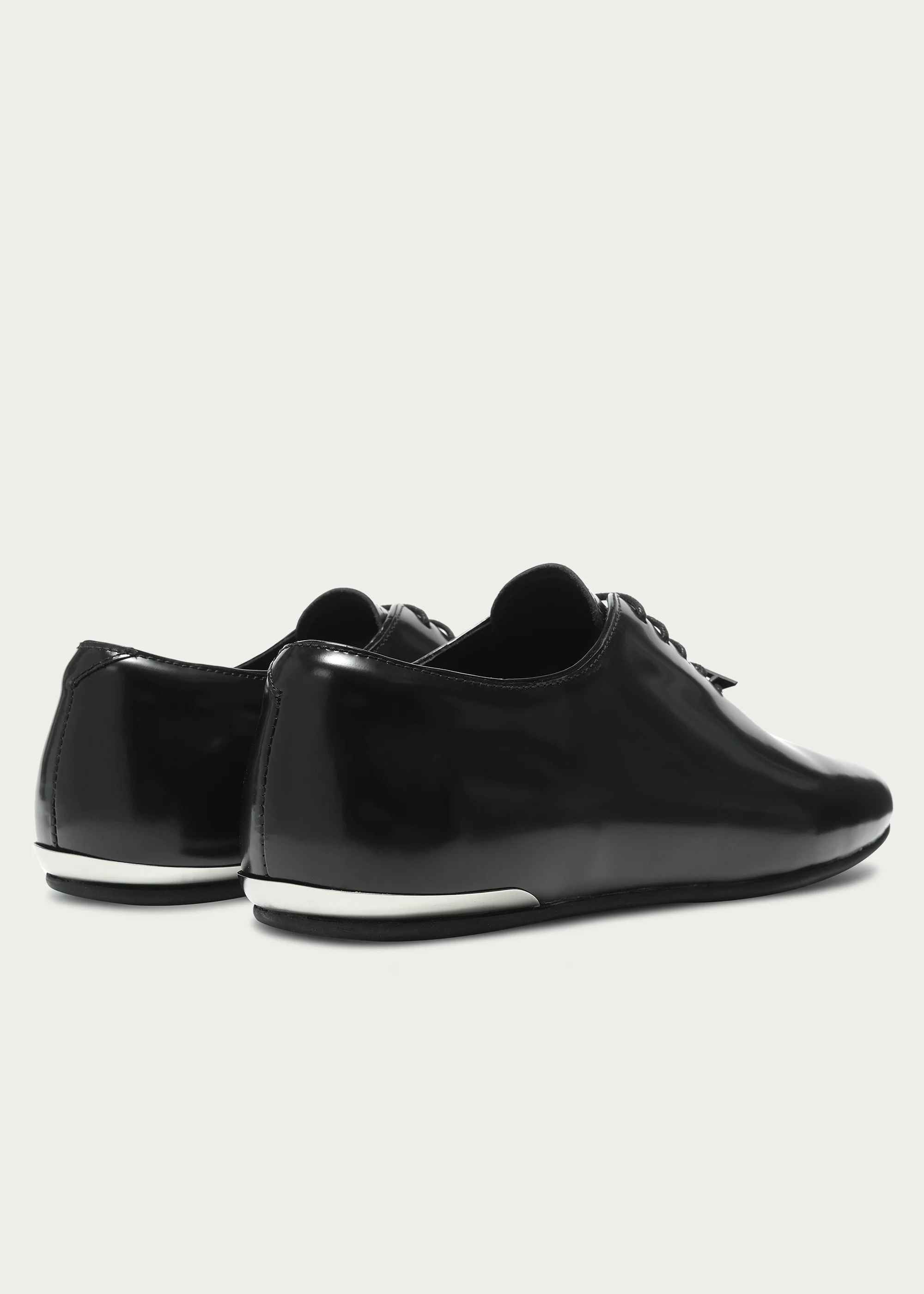 Leather shoes Thin-soled Black - Image 9