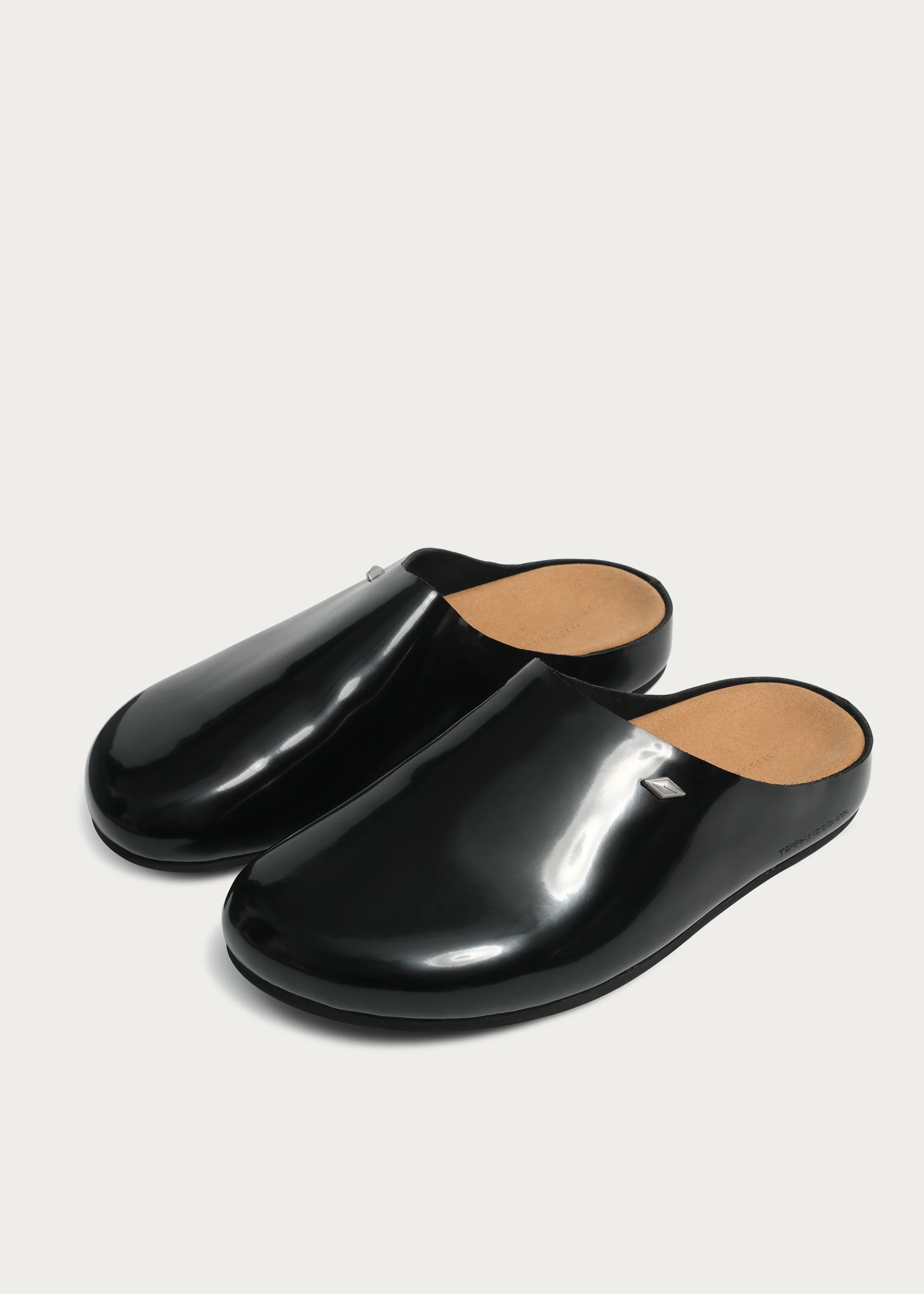 Clogs"Star emblem3.0"Glossy-black - Image 8