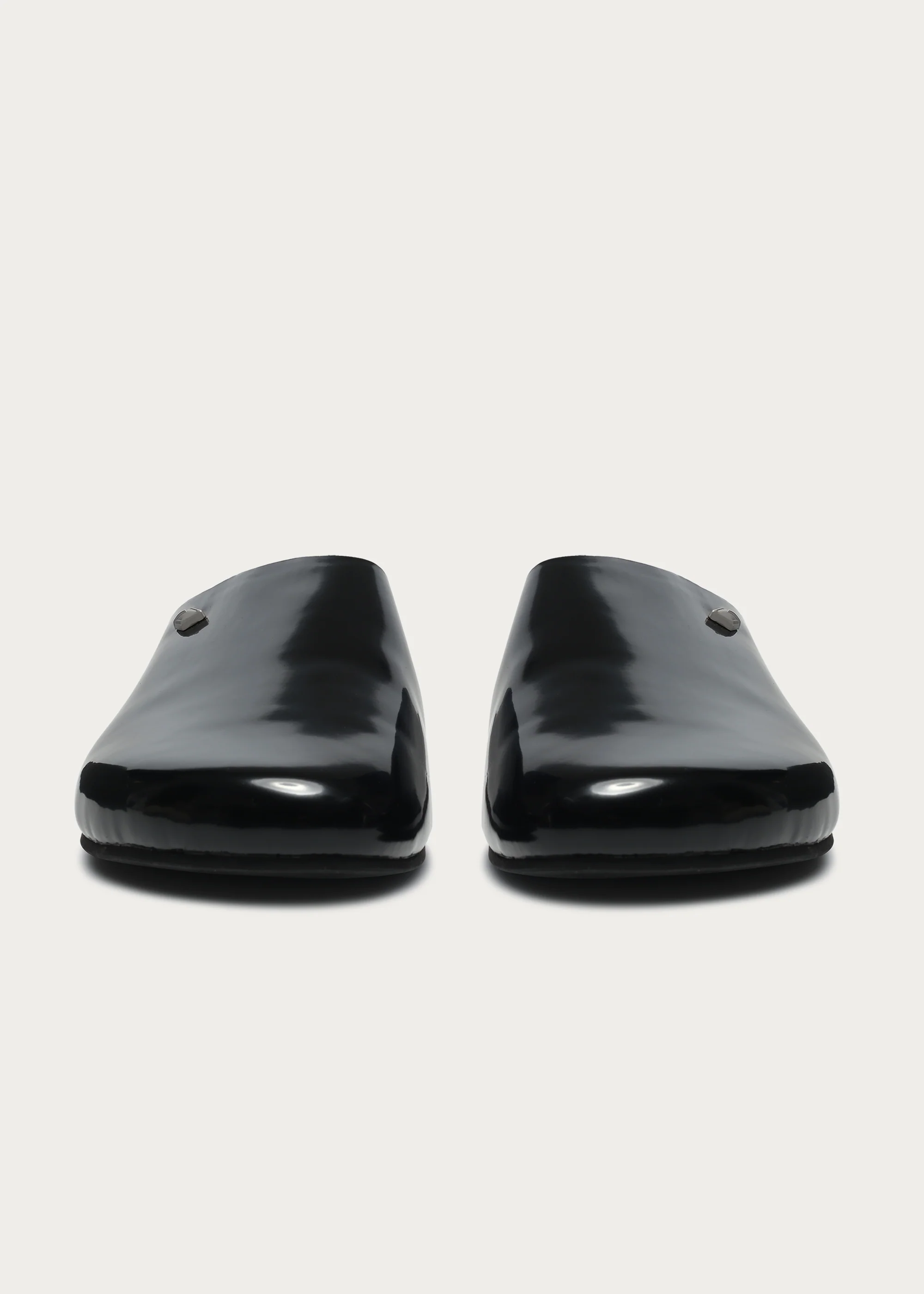 Clogs"Star emblem3.0"Glossy-black - Image 9