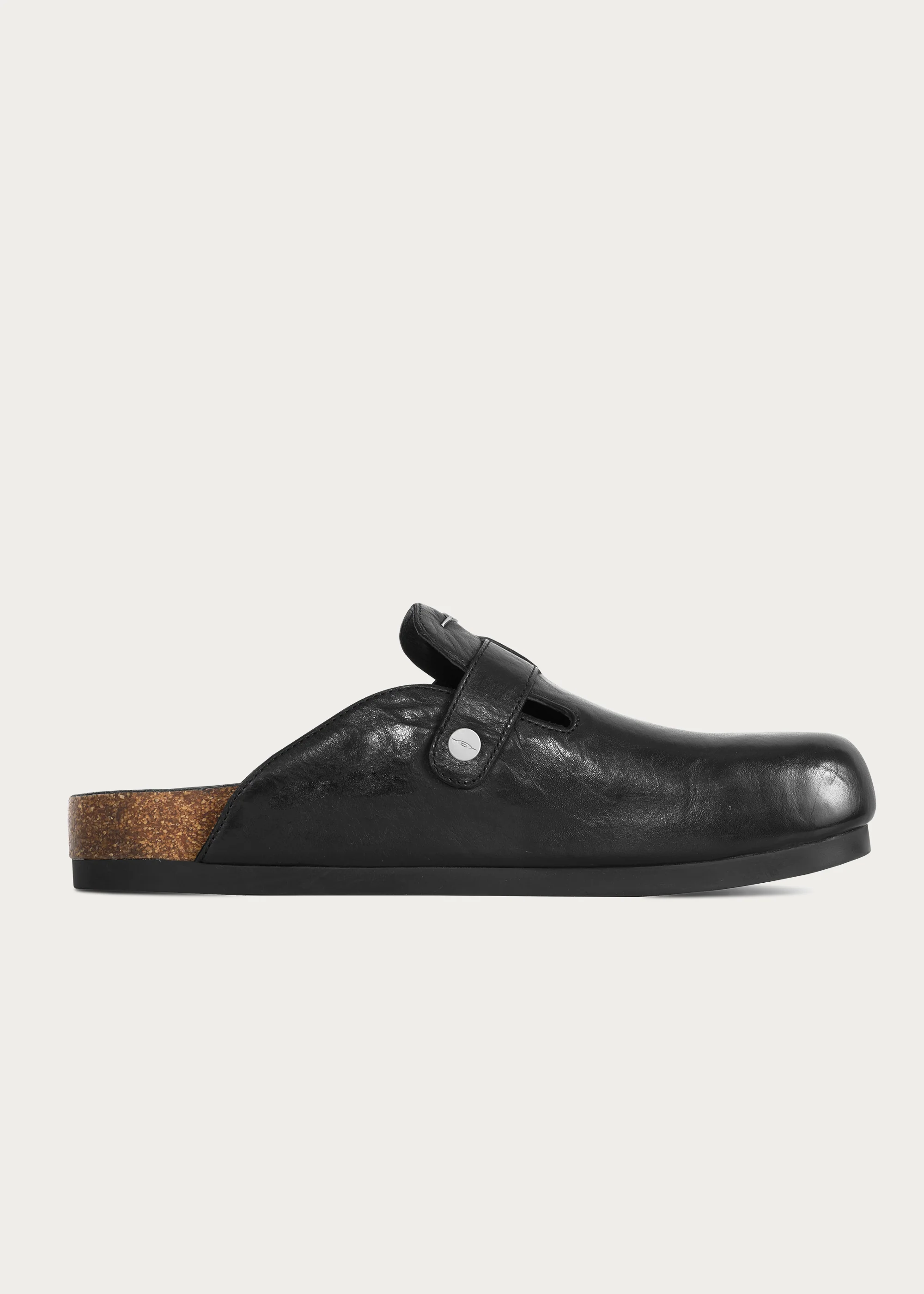 Clogs horsehide Black - Image 3