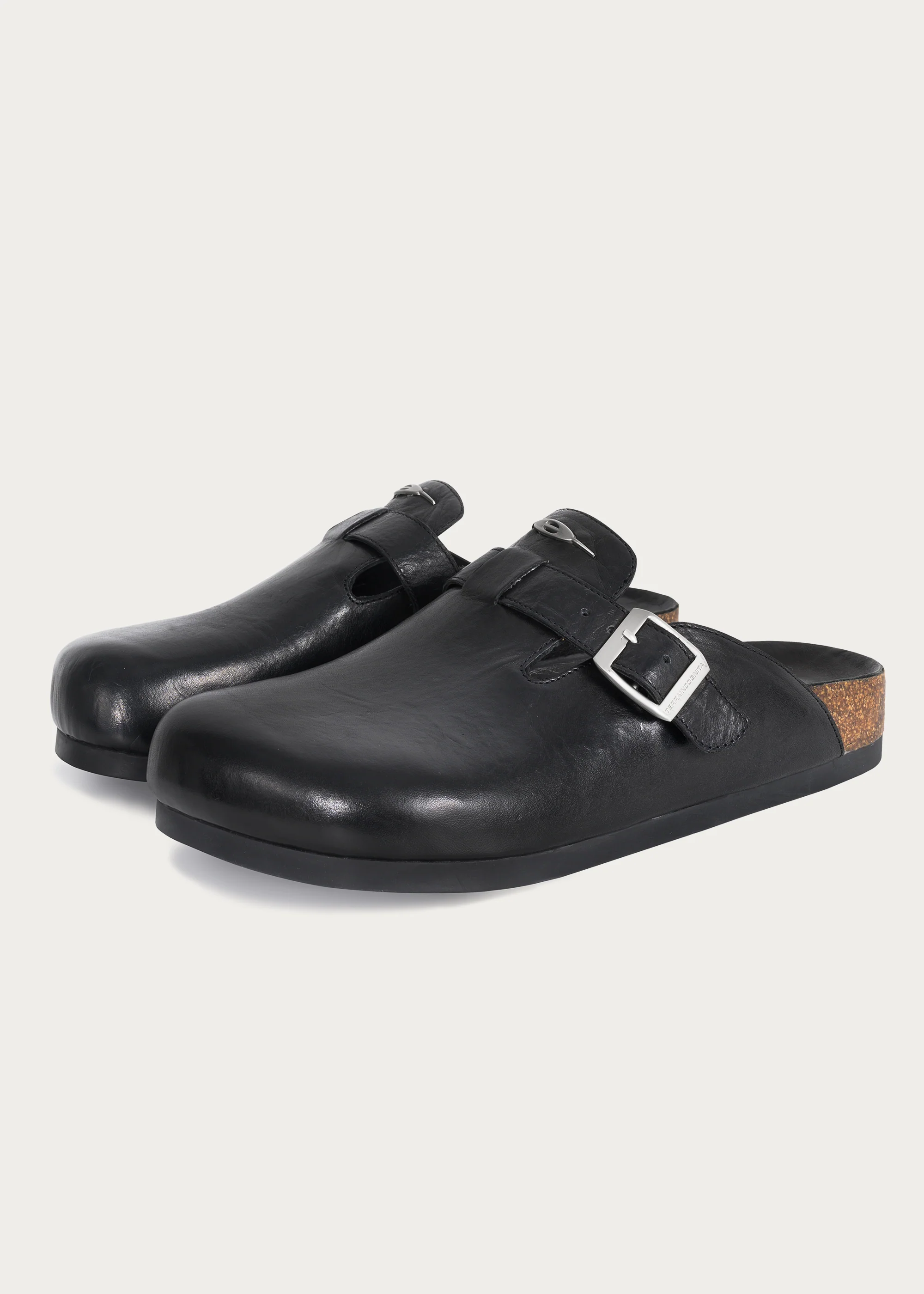 Clogs horsehide Black - Image 4
