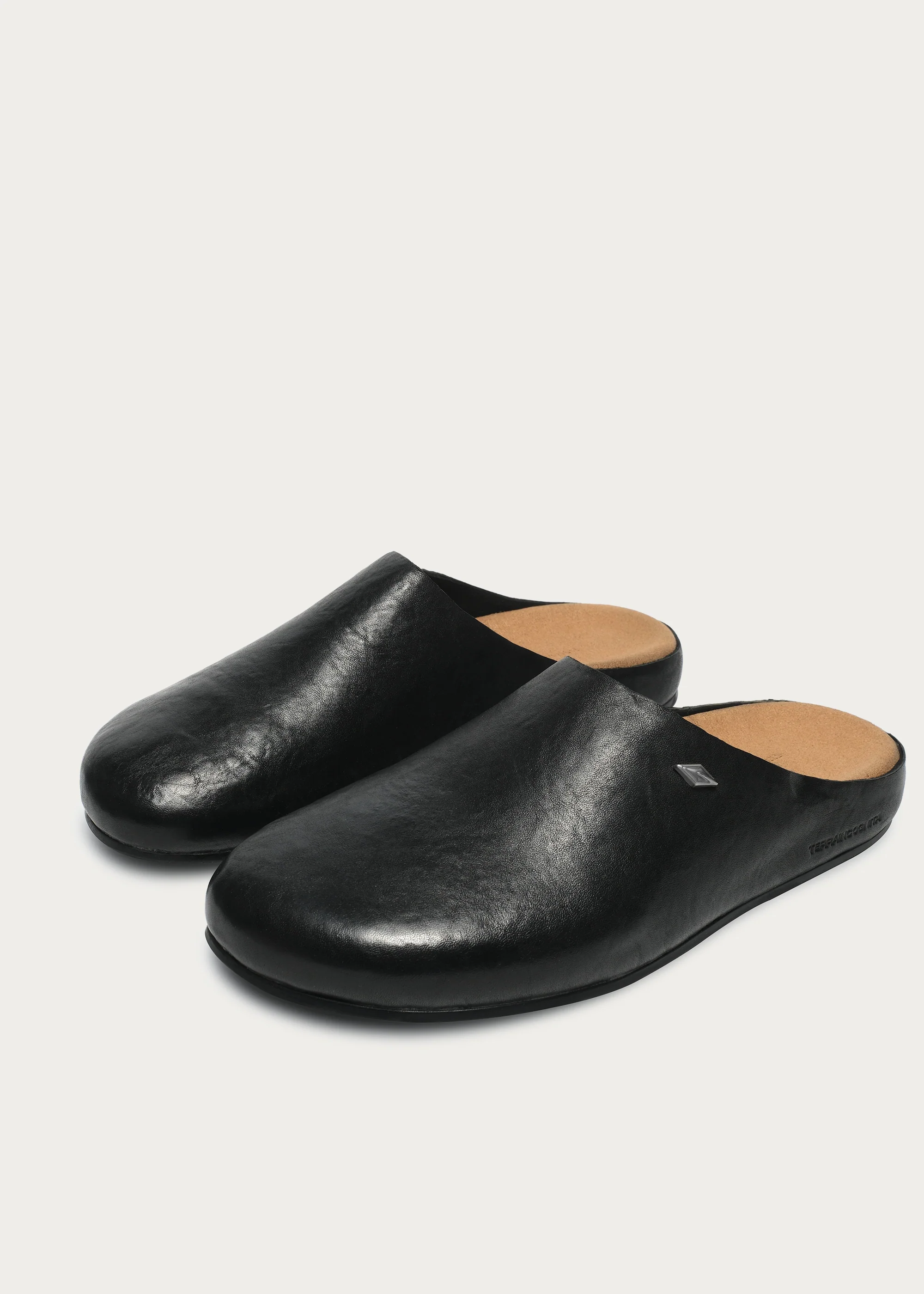 Clogs"Star emblem3.0"Textured-black - Image 3