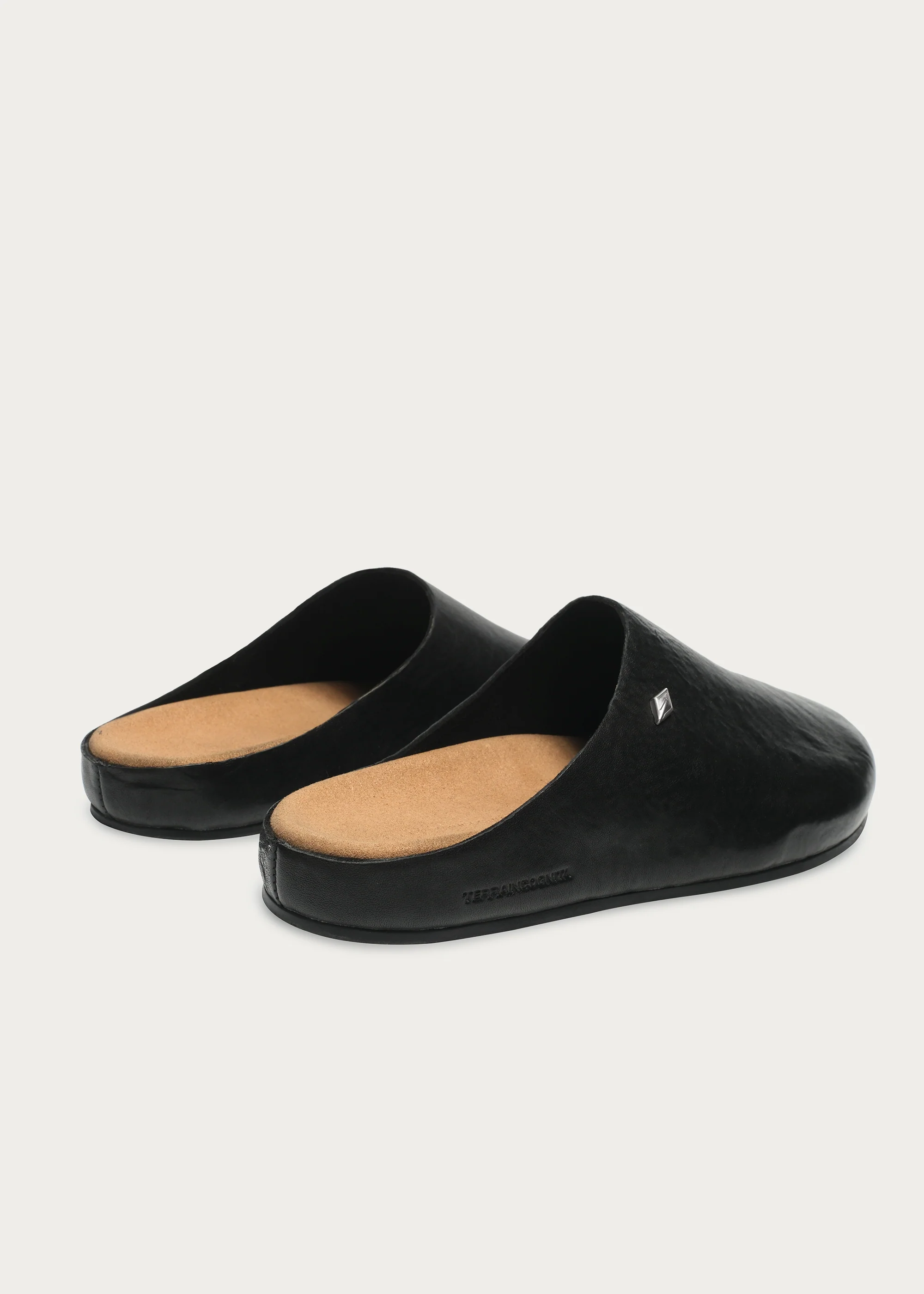 Clogs"Star emblem3.0"Textured-black - Image 9