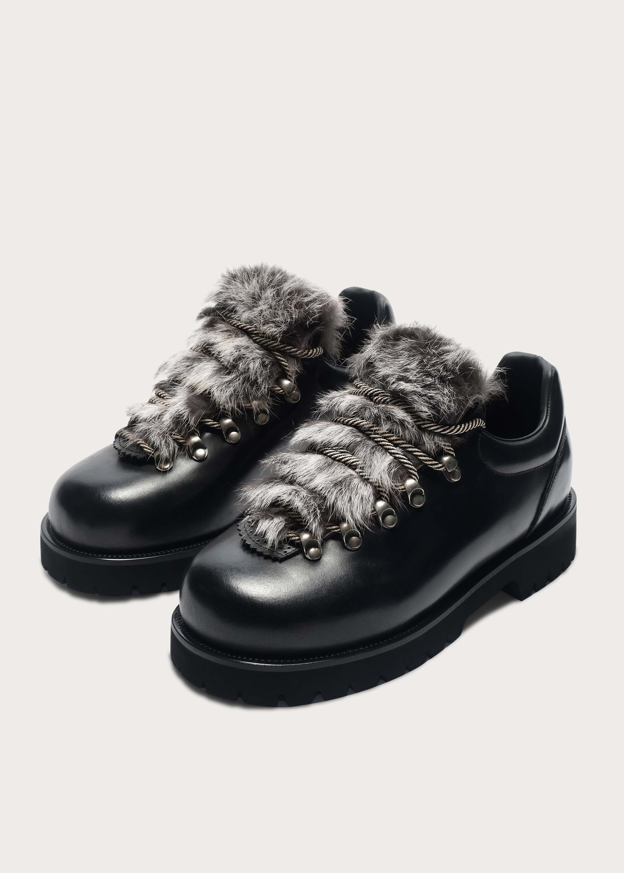 Outdoor-inspired hiking shoes Black - Image 5