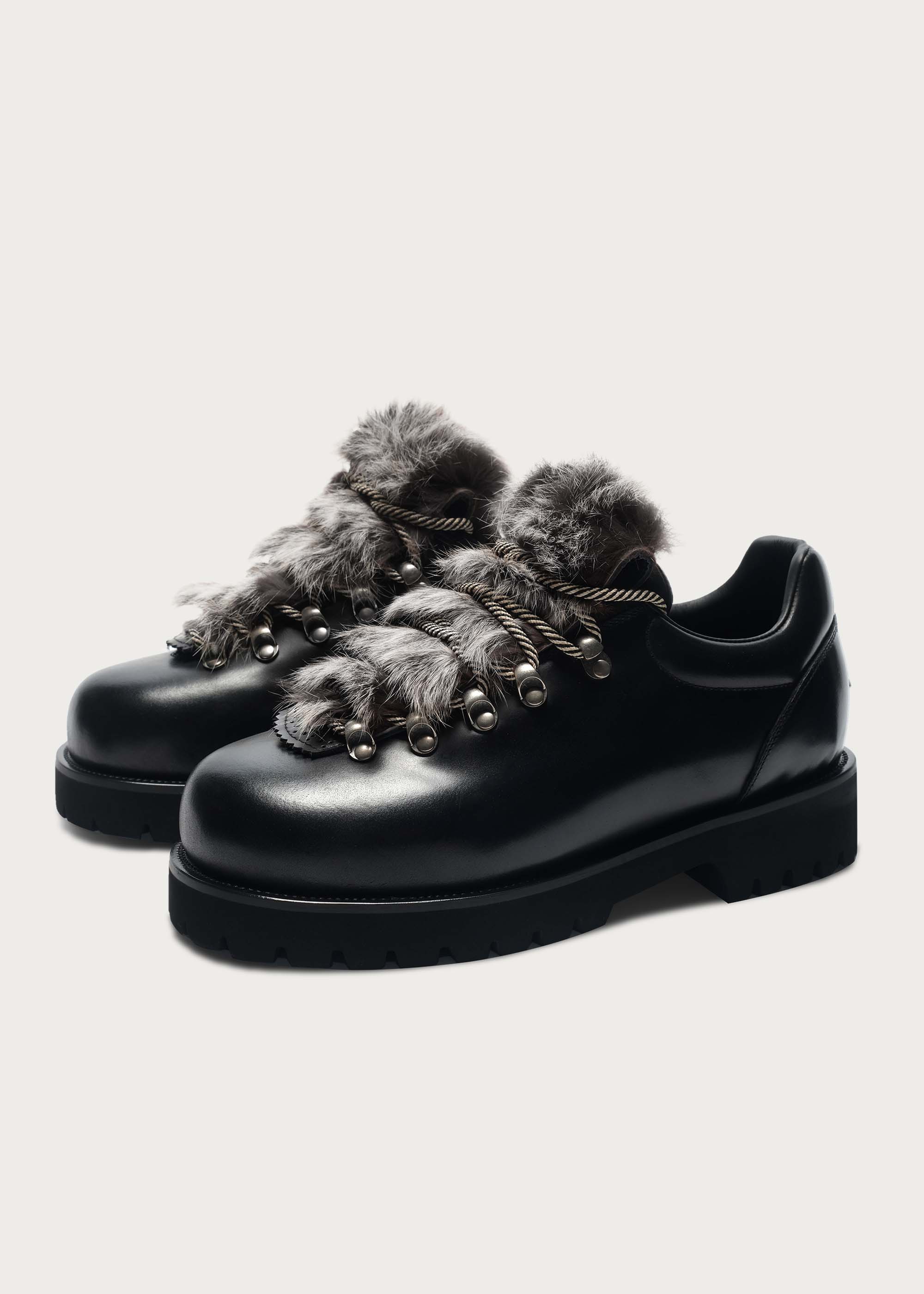 Outdoor-inspired hiking shoes Black - Image 7