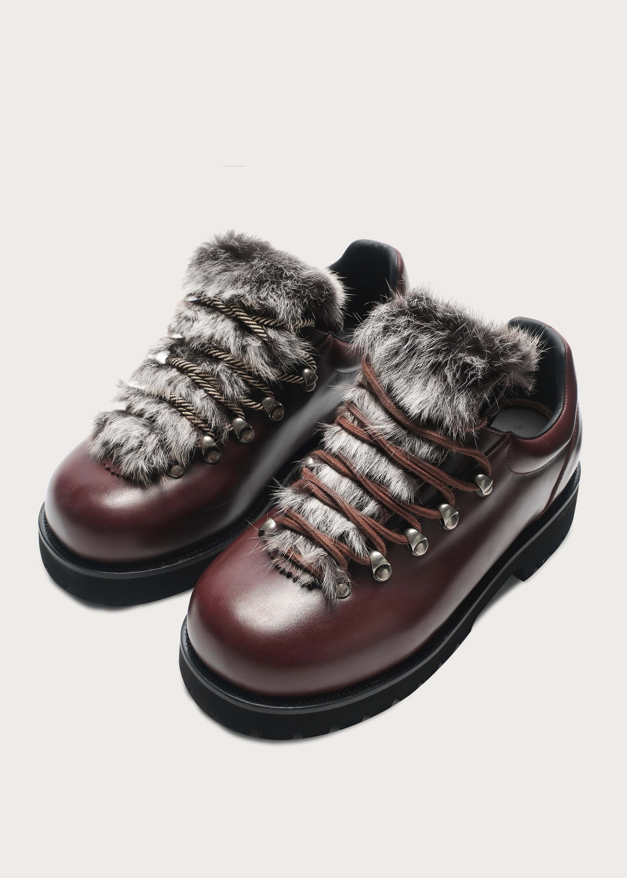 Outdoor-inspired hiking shoes Claret-red - Image 10
