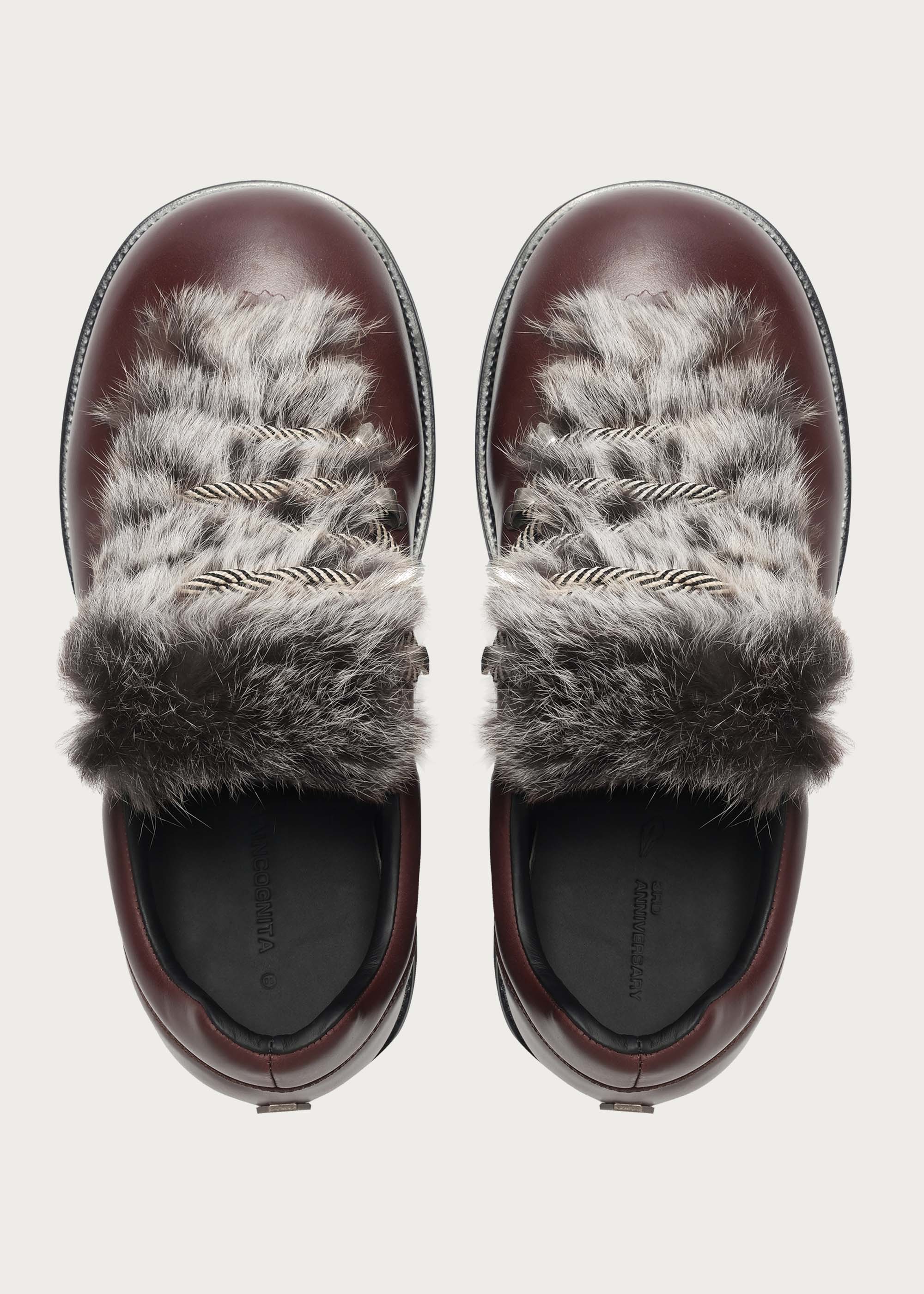 Outdoor-inspired hiking shoes Claret-red - Image 5