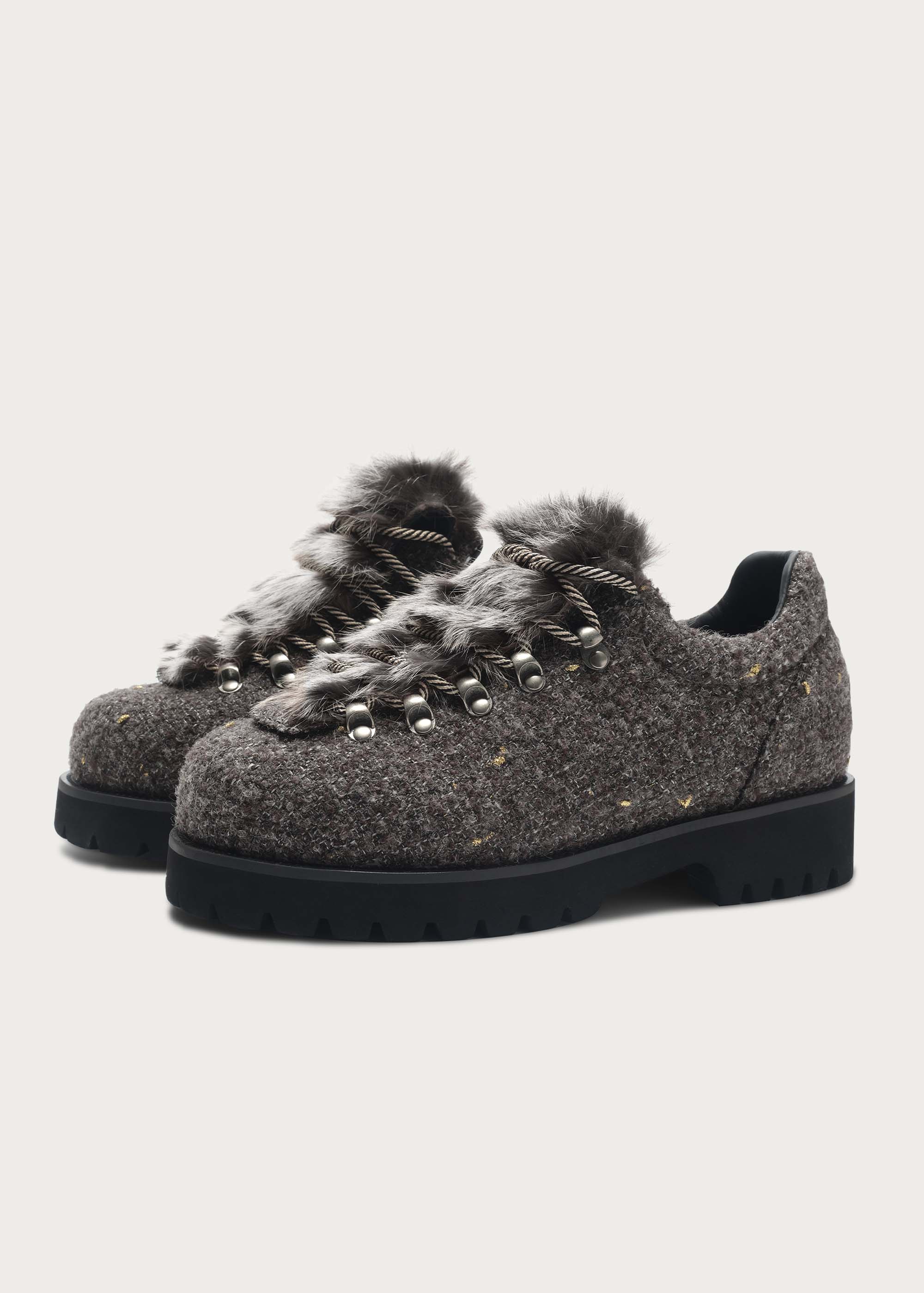Outdoor-inspired hiking shoes Gray - Image 6