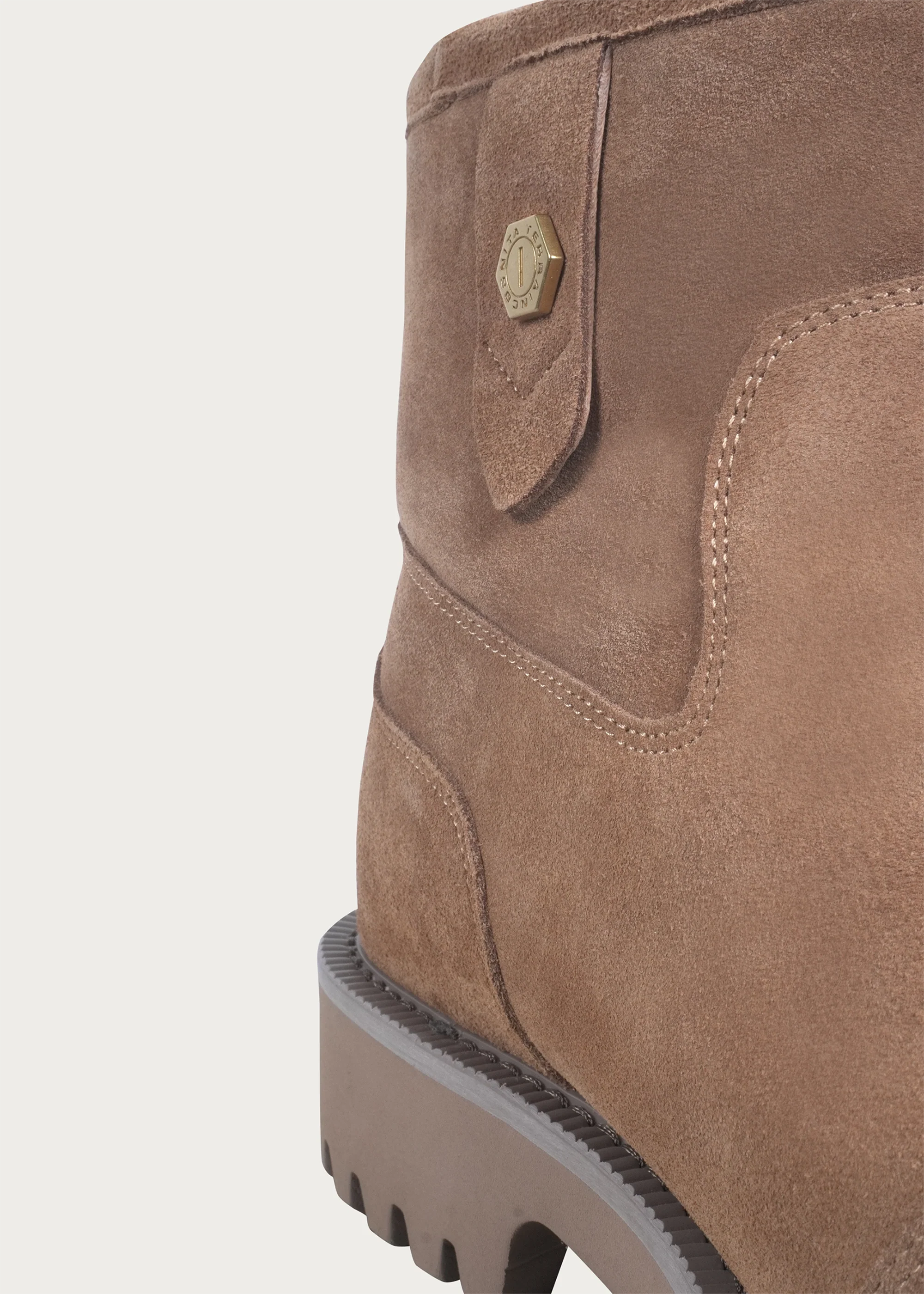 Snow boots Fleece Mid-top Light coffee-brown - Image 12