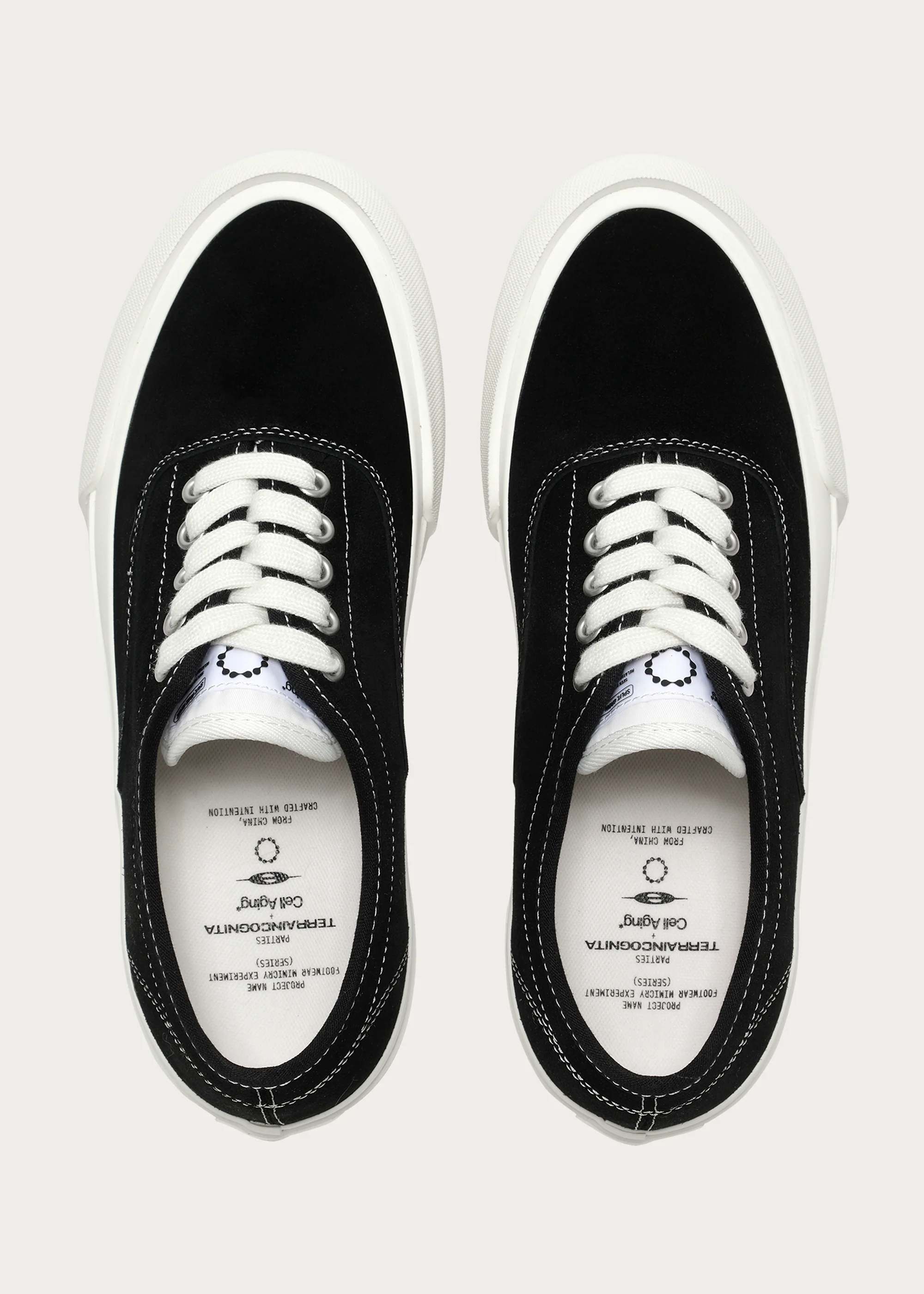 "TC-ollie-1"skate shoes Cowhide Black - Image 2